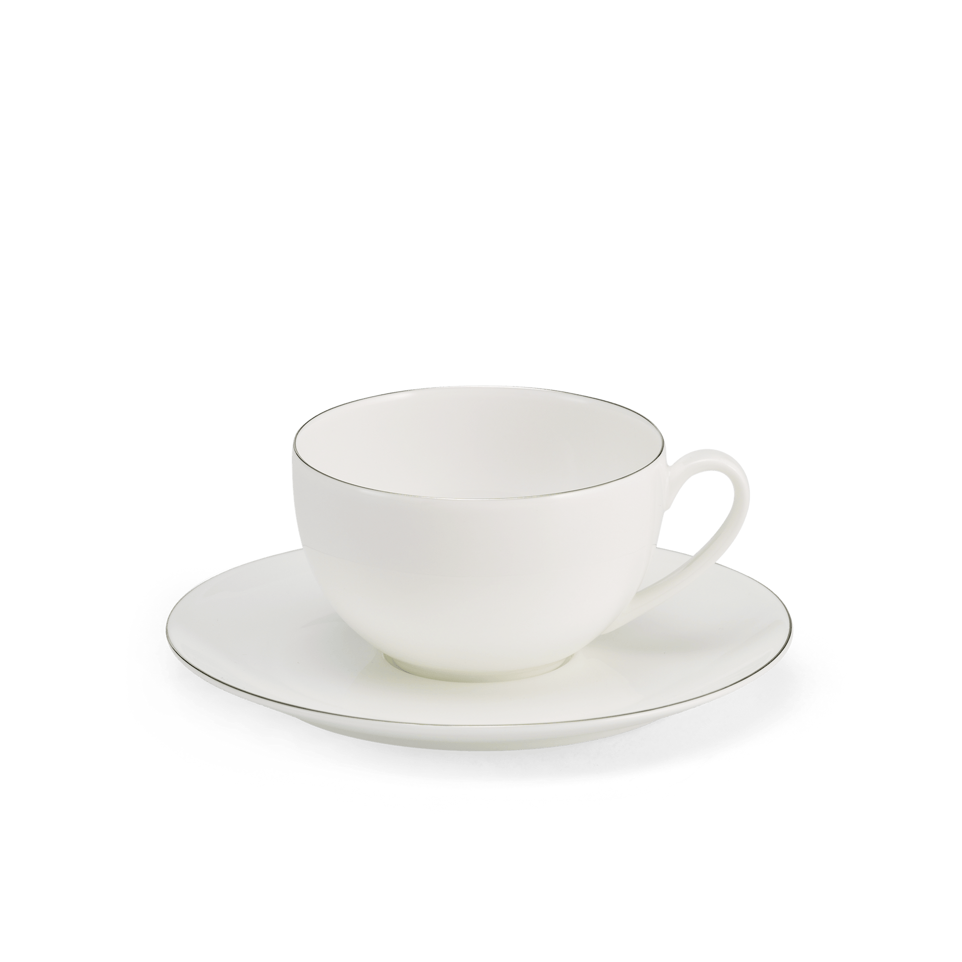 Platin Line - Coffee Saucer 6.3in | 16cm (Ø) | Dibbern | JANGEORGe Interior Design