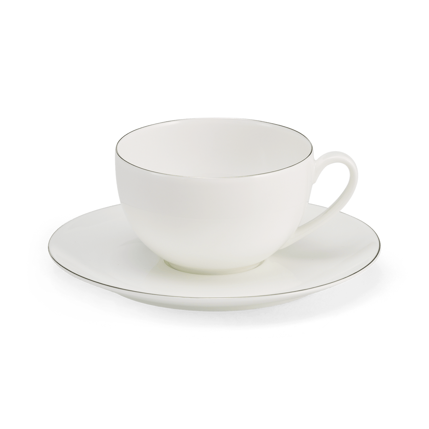 Platin Line - Grand Saucer 7.4in | 18.8cm Ø | Dibbern | JANGEORGe Interior Design