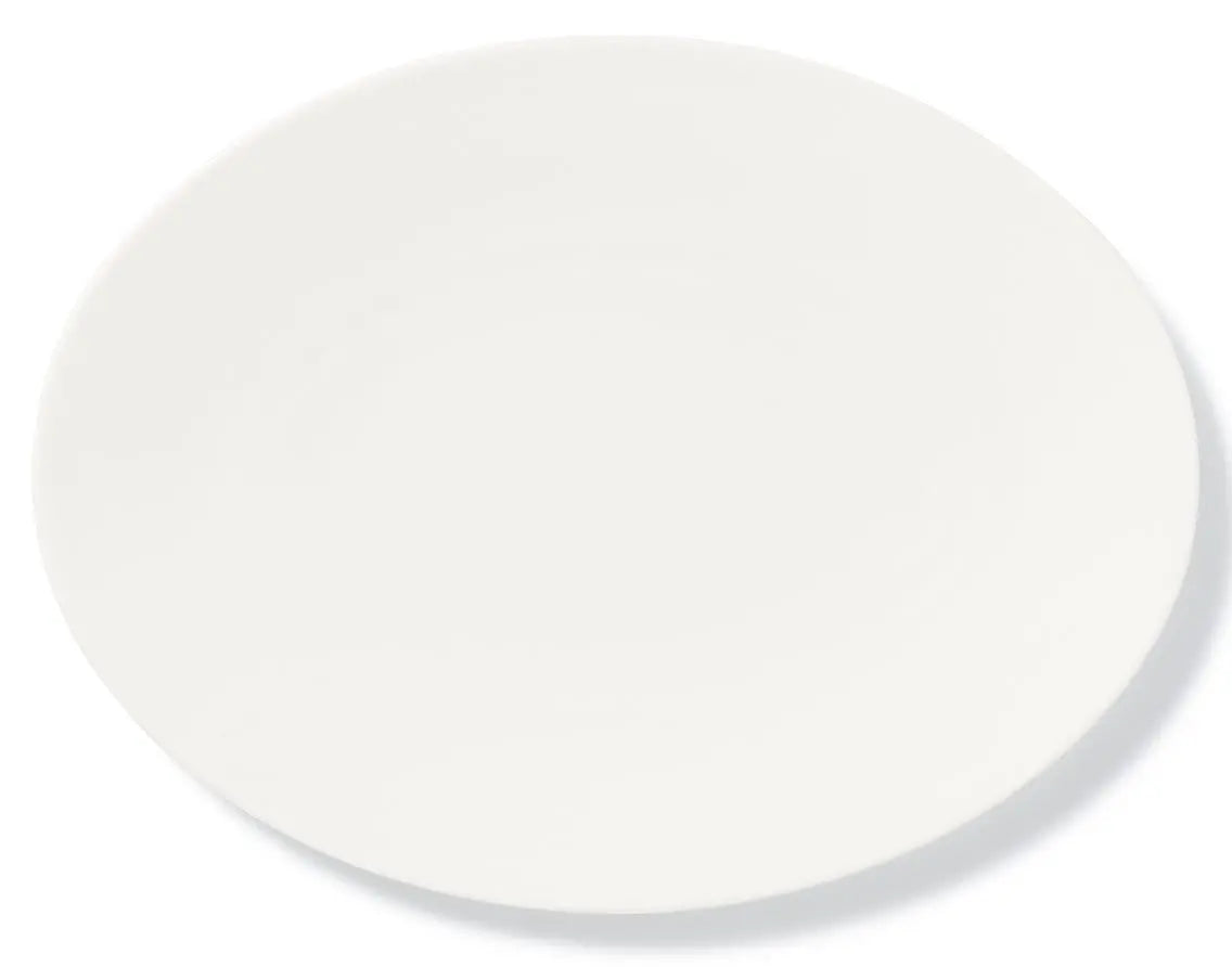 Pure - Oval Side Plate 9.4in | 24cm | Dibbern | JANGEORGe Interior Design