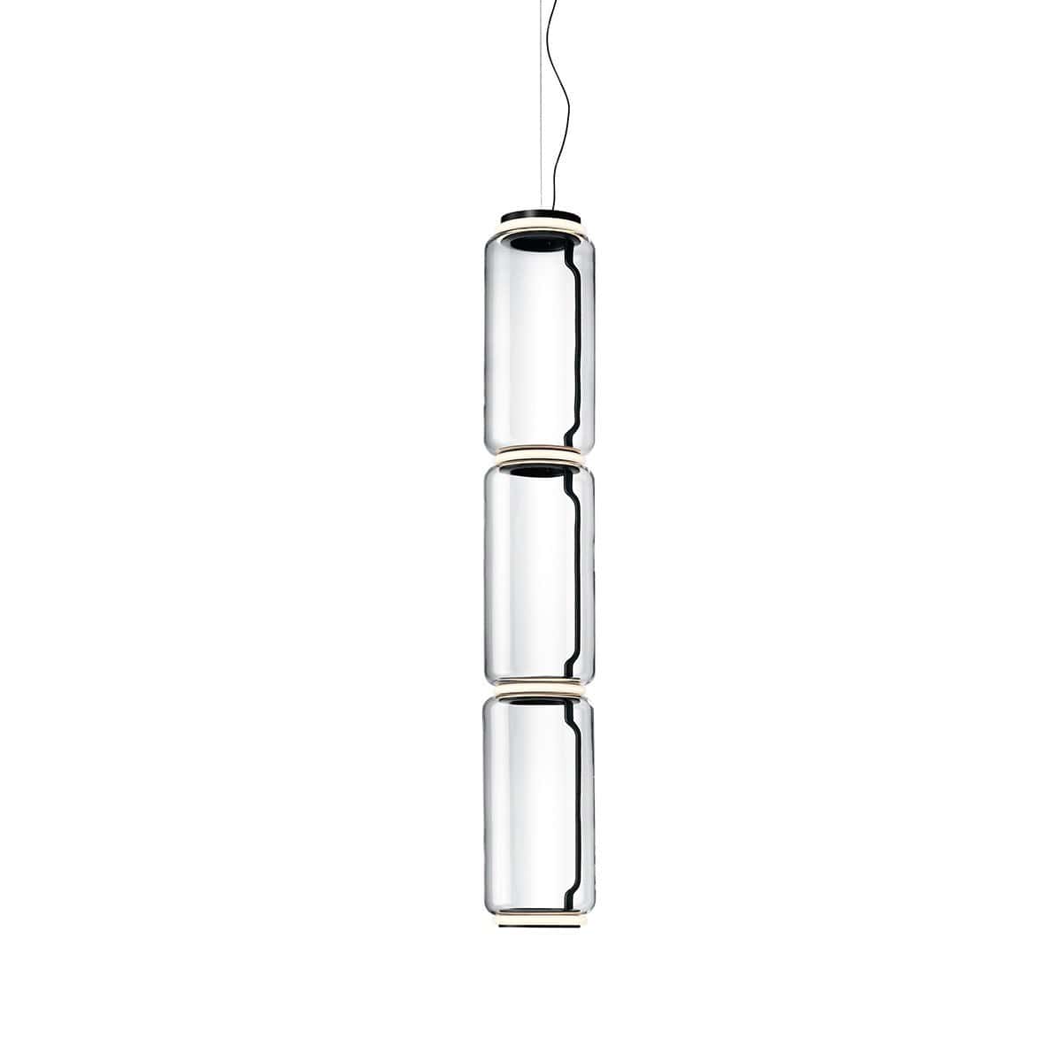 Noctambule Pendant with Low Cylinders | Flos | JANGEORGe Interior Design