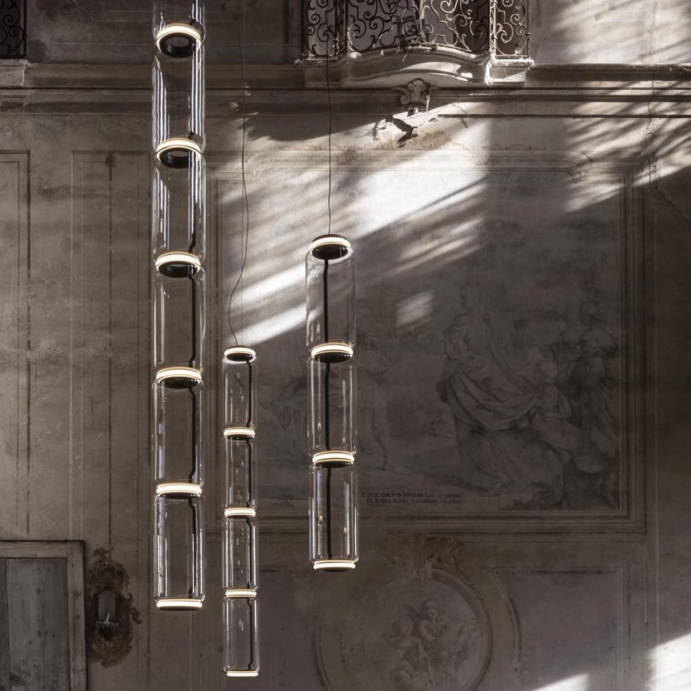 Noctambule Pendant with High Cylinders | Flos | JANGEORGe Interior Design