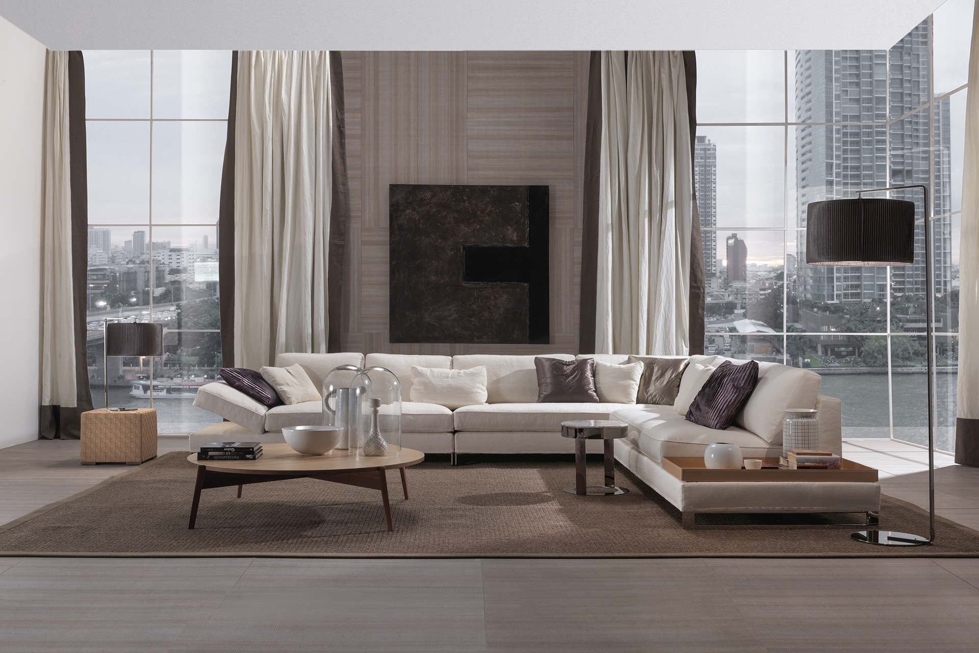 Davis Flat - Sofa | Frigerio | JANGEORGe Interior Design