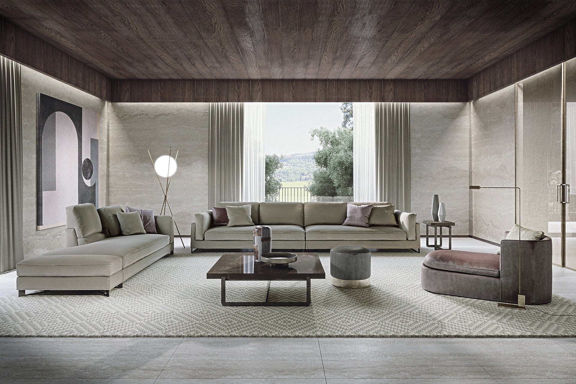 Davis Twin - Sofa | Frigerio | JANGEORGe Interior Design