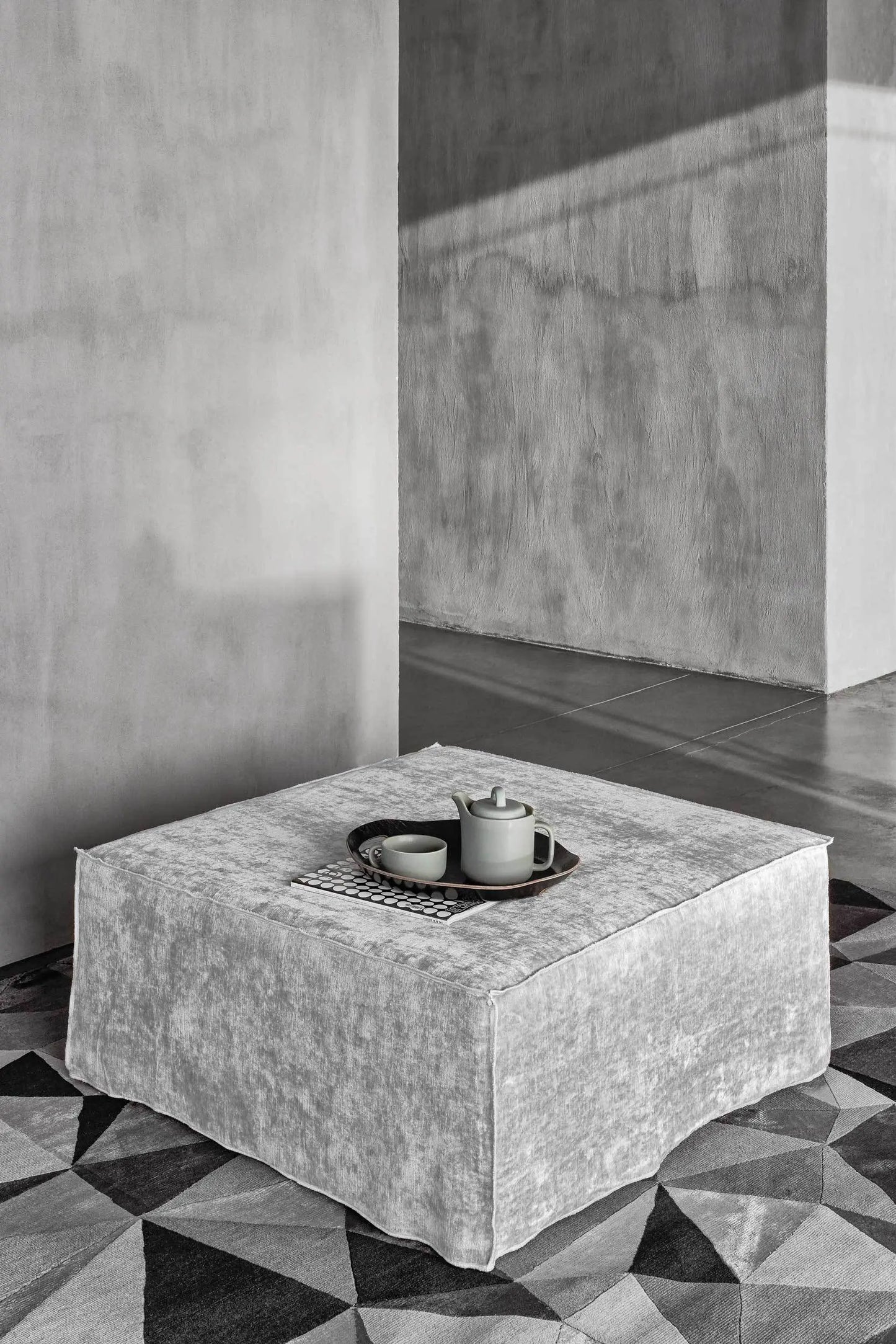 Ghost 26 P Ottoman | Gervasoni | JANGEORGe Interior Design