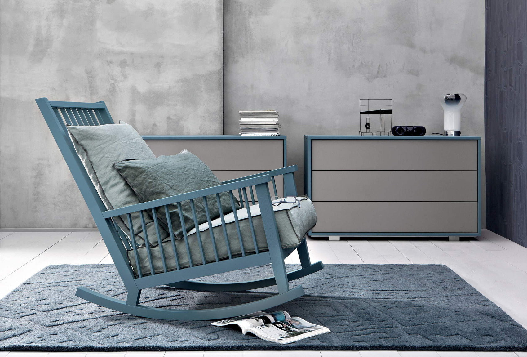 Gray 09 Rocking Chair | Gervasoni | JANGEORGe Interior Design