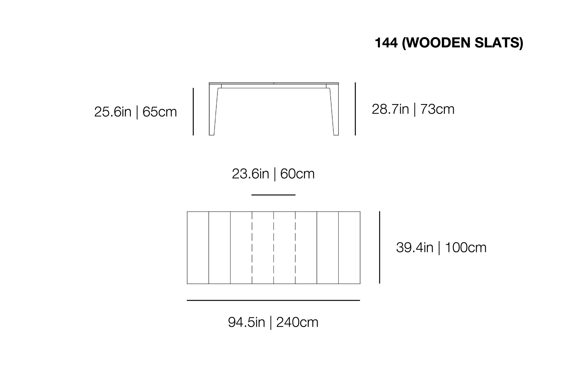 InOut 144 Dining Table | Gervasoni | JANGEORGe Interior Design