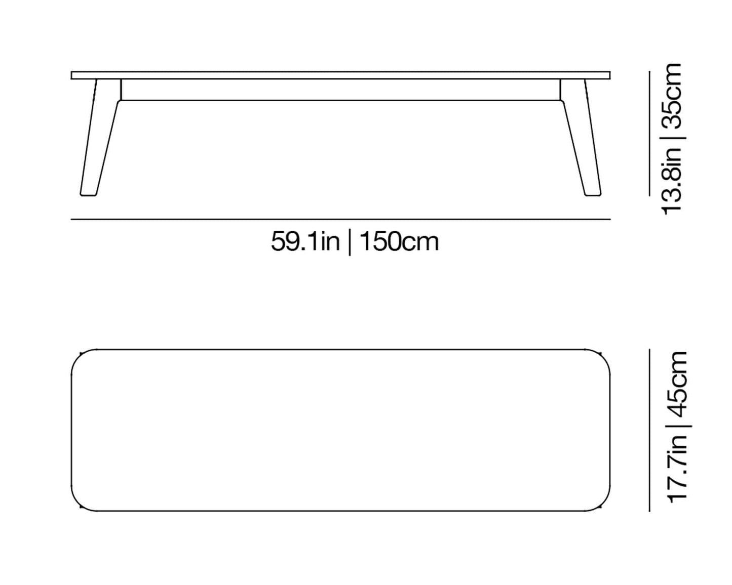 InOut 867 Coffee Table | Gervasoni | JANGEORGe Interior Design