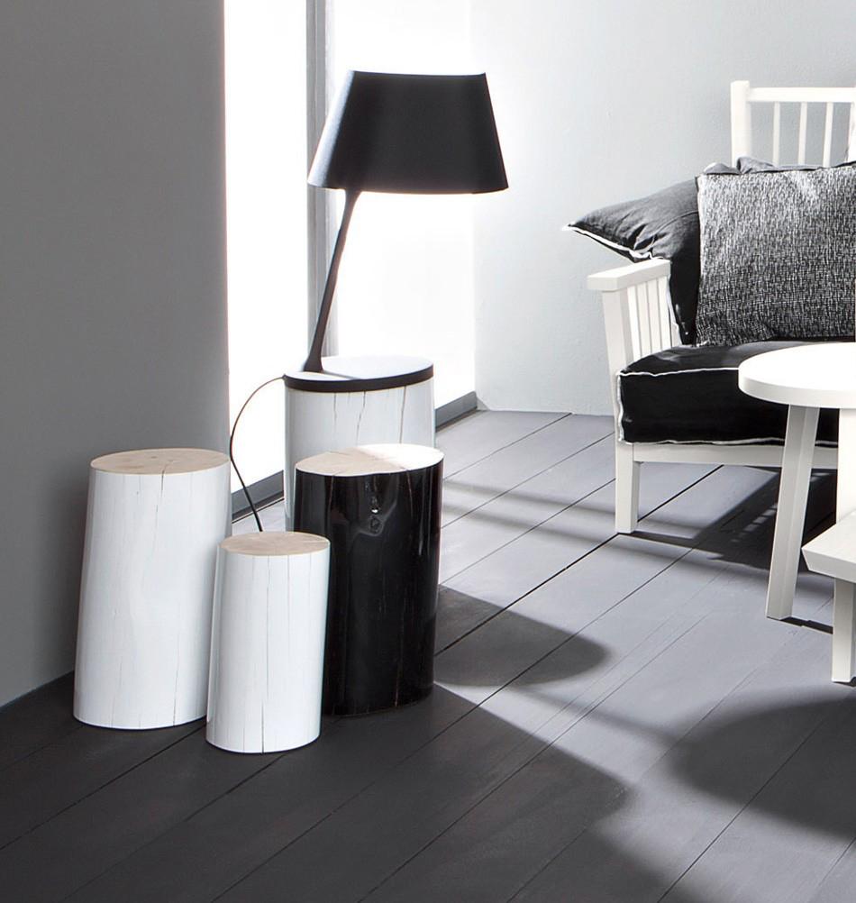 Log Side Table | Gervasoni | JANGEORGe Interior Design