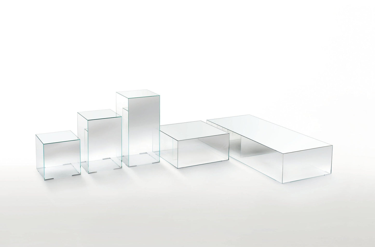 Illusion Low Glass Table | Glas Italia | JANGEORGe Interior Design