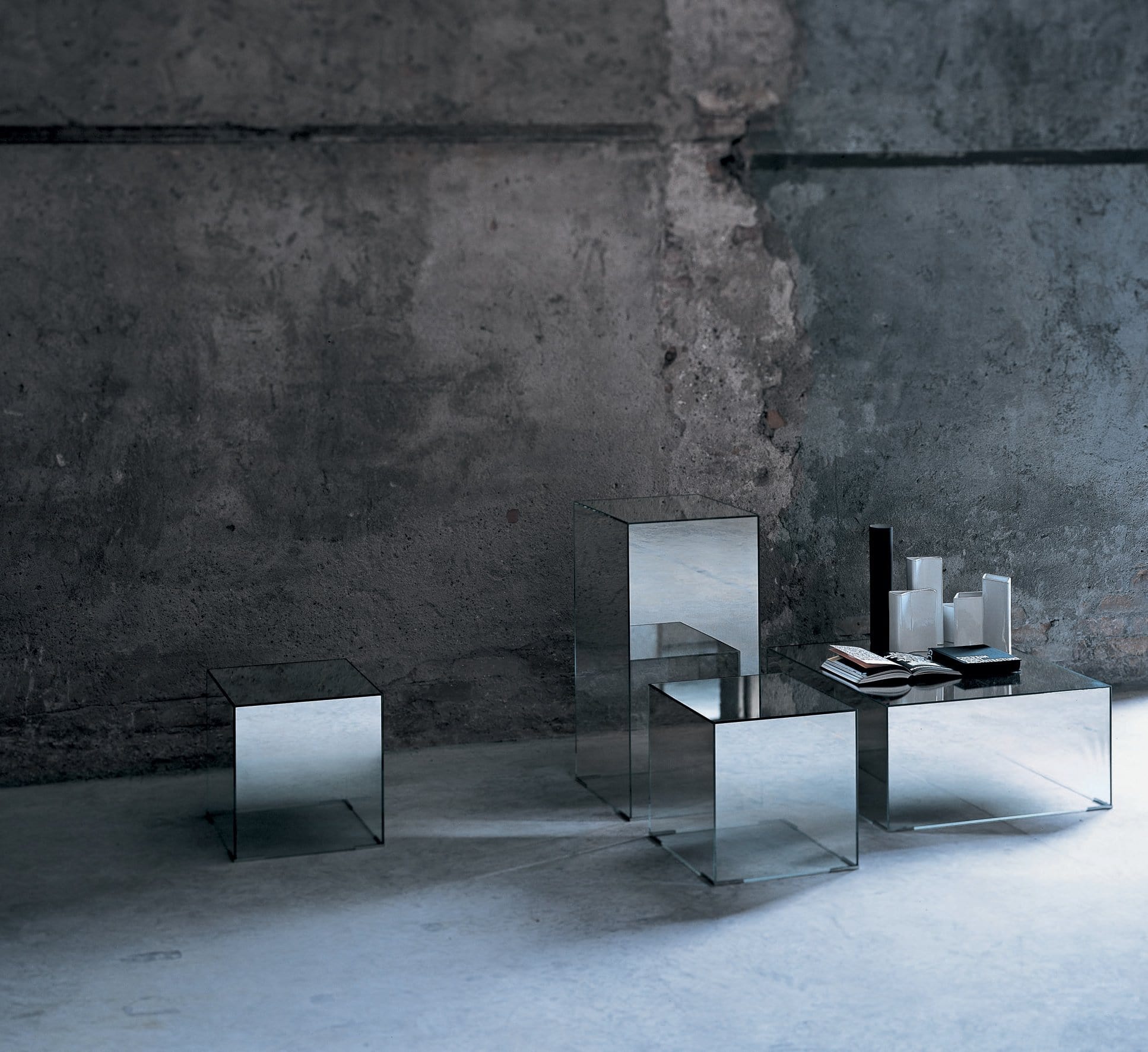 Illusion Low Glass Table | Glas Italia | JANGEORGe Interior Design