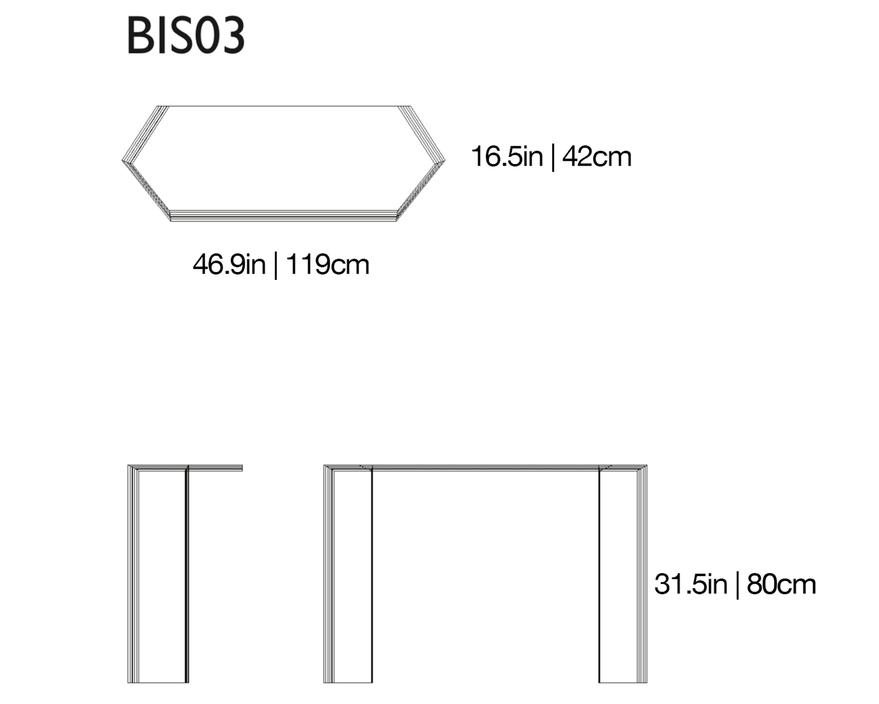 Bisel Glass Table | Glas Italia | JANGEORGe Interior Design