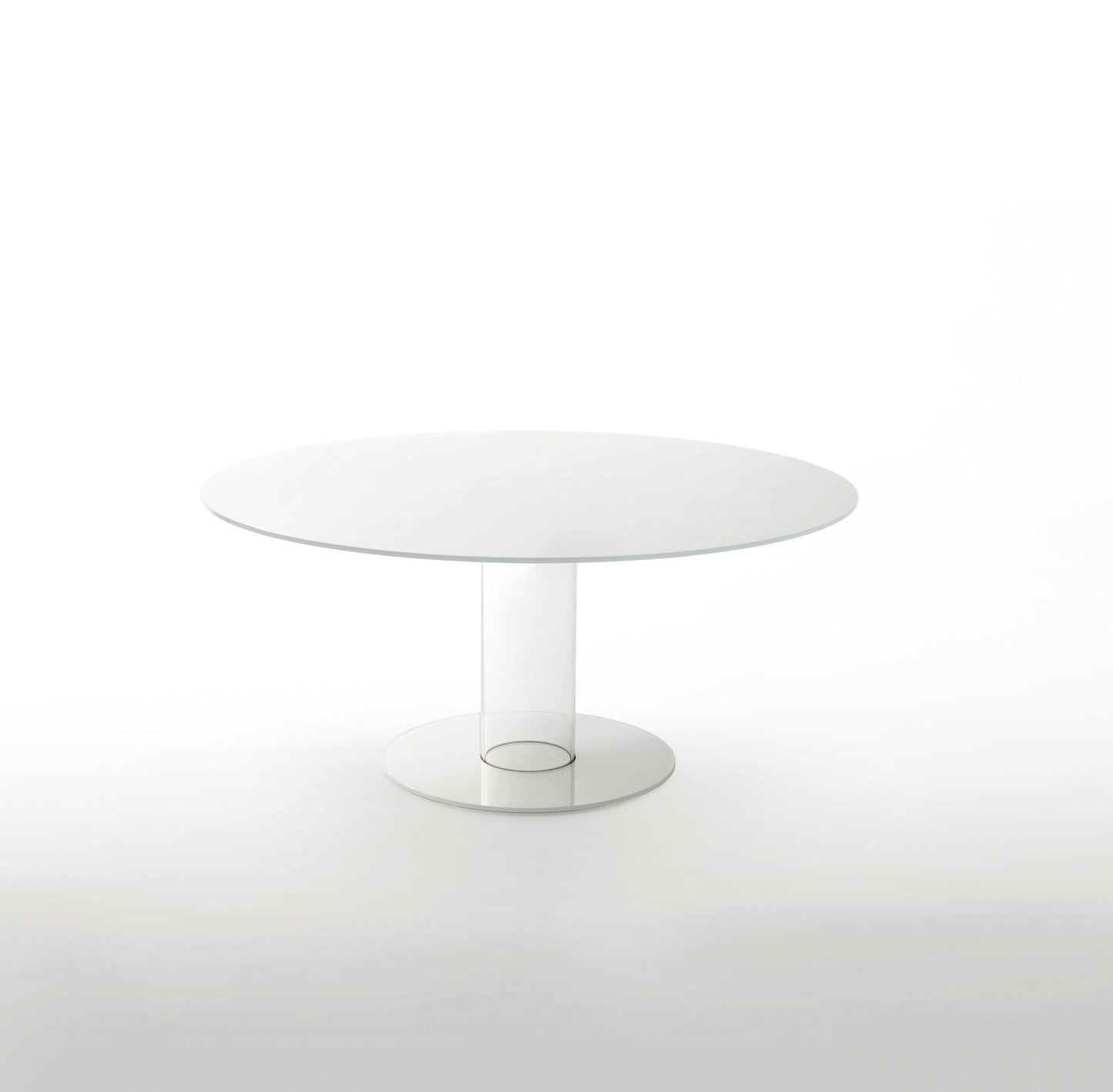 Hub High Glass Table | Glas Italia | JANGEORGe Interior Design