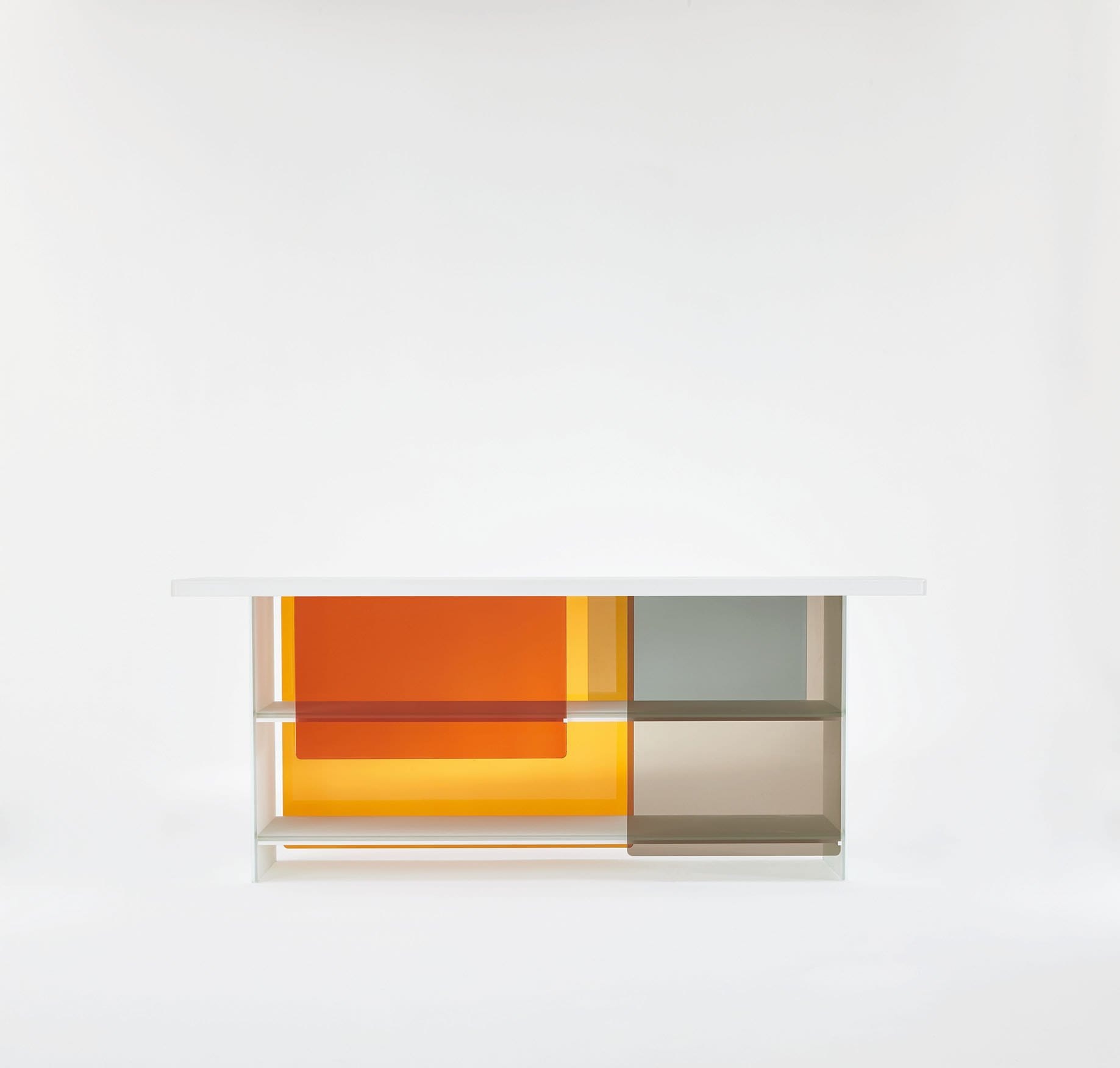 Layer Glass Bookcase | Glas Italia | JANGEORGe Interior Design