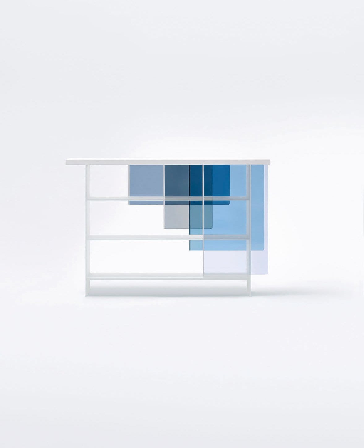 Layer Glass Bookcase | Glas Italia | JANGEORGe Interior Design