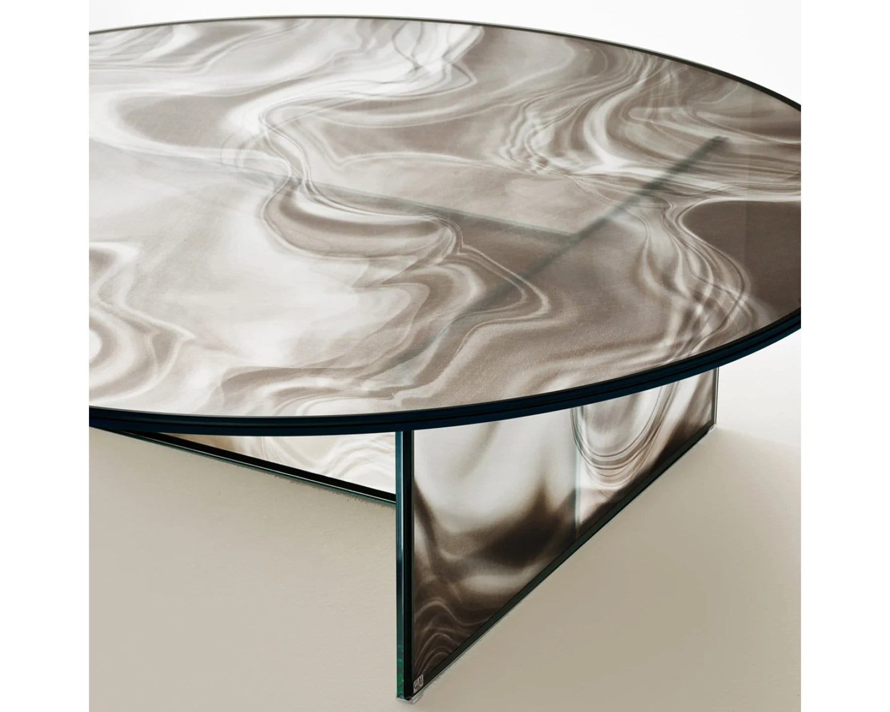 Liquefy Glass Table | Glas Italia | JANGEORGe Interior Design