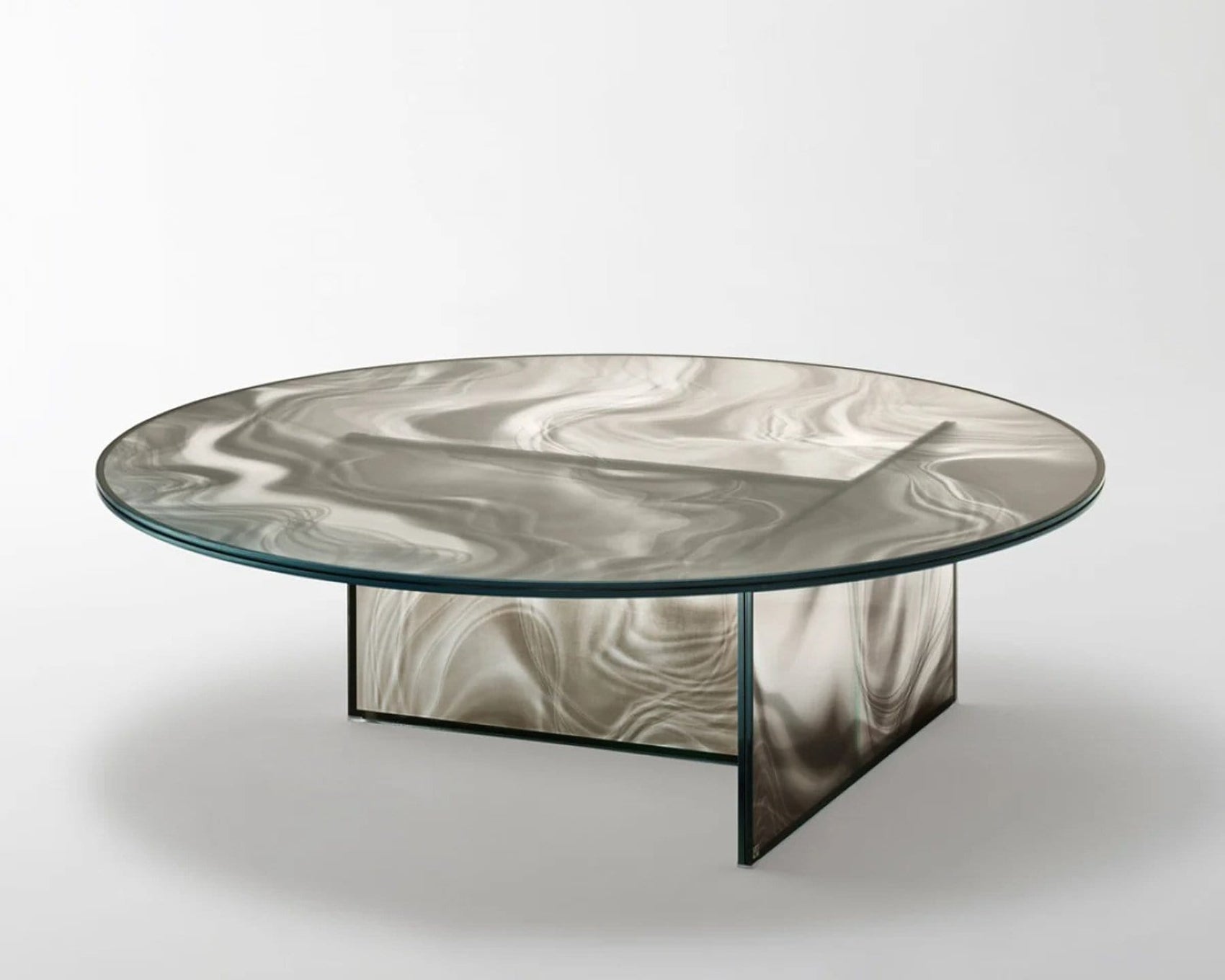 Liquefy Glass Table | Glas Italia | JANGEORGe Interior Design