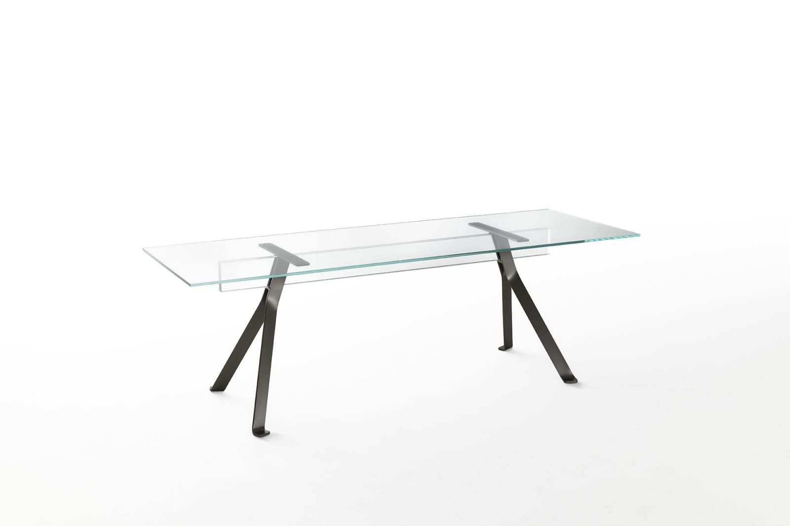 Mari Cristal Writing Desk | Glas Italia | JANGEORGe Interior Design