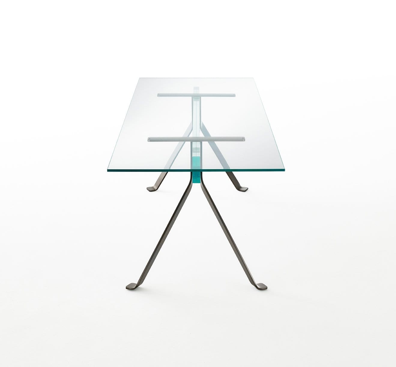 Mari Cristal Writing Desk | Glas Italia | JANGEORGe Interior Design