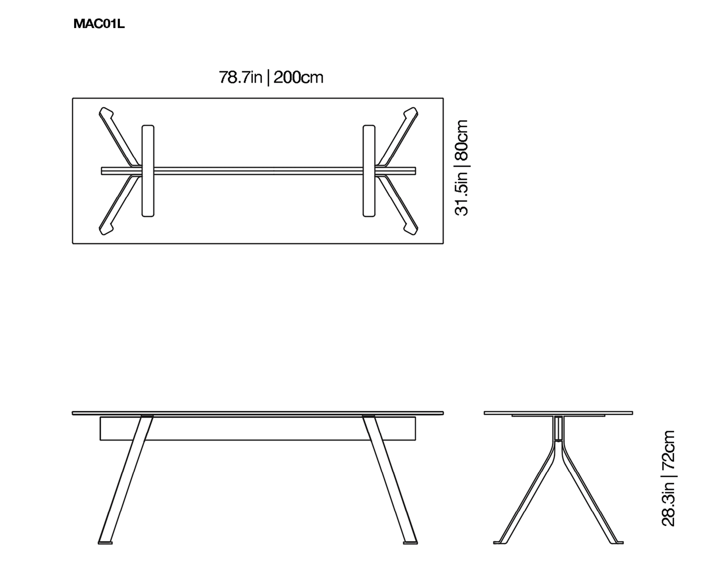 Mari Cristal Writing Desk | Glas Italia | JANGEORGe Interior Design