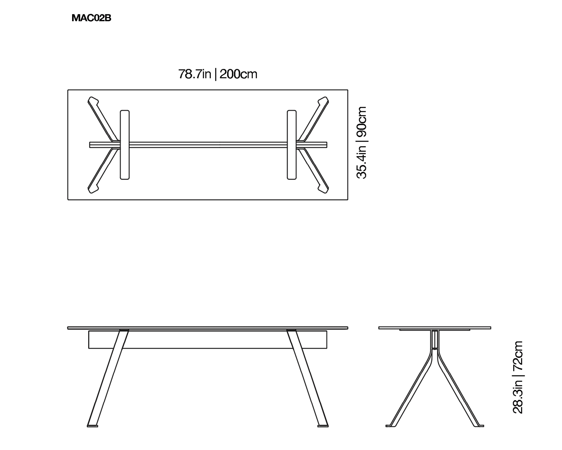 Mari Cristal Writing Desk | Glas Italia | JANGEORGe Interior Design