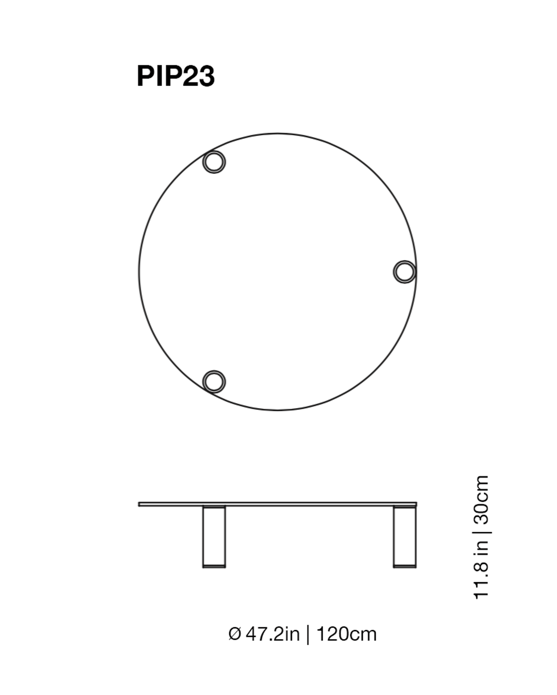 Pipeline Low Glass Table | Glas Italia | JANGEORGe Interior Design