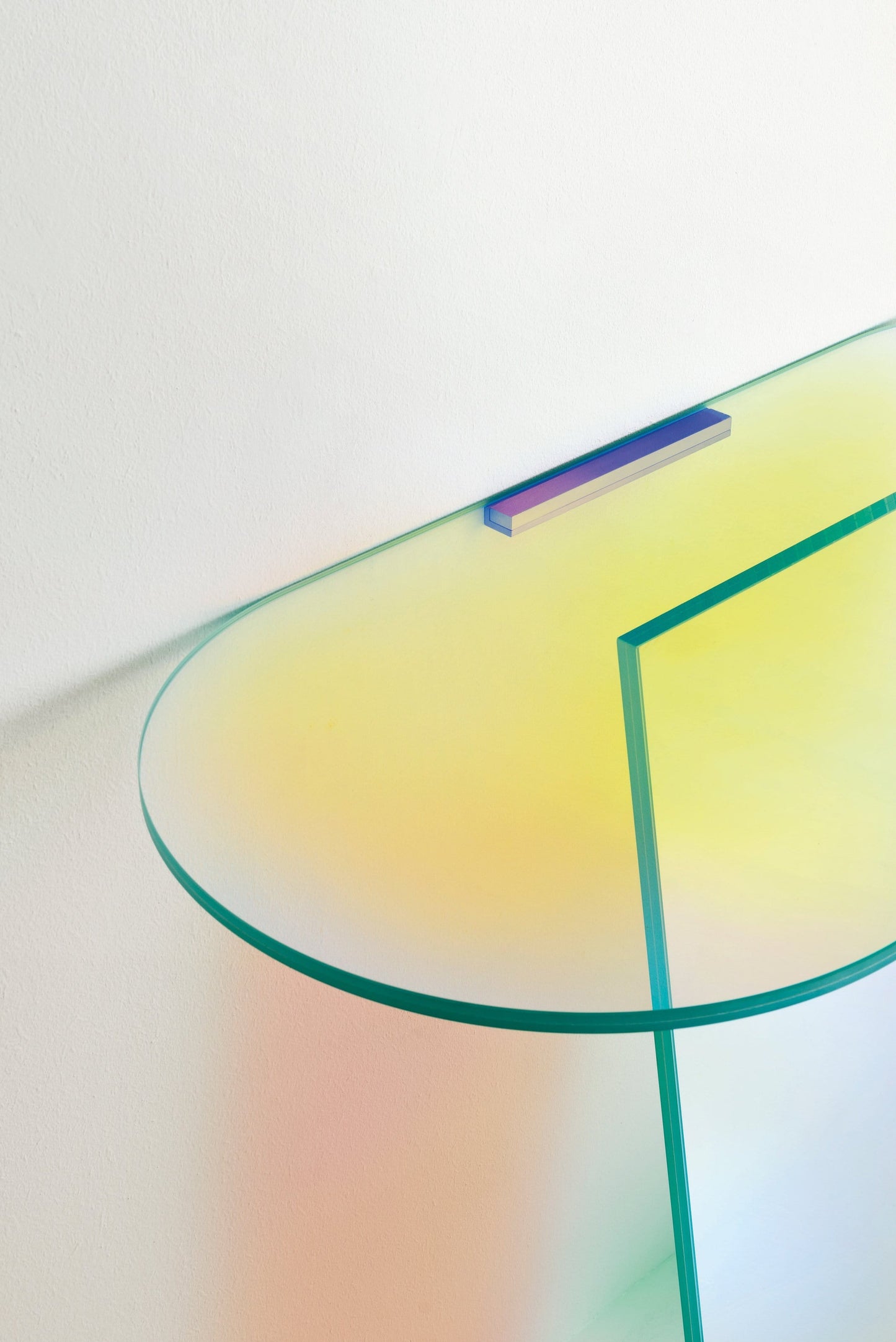 Shimmer Glass Table | Glas Italia | JANGEORGe Interior Design