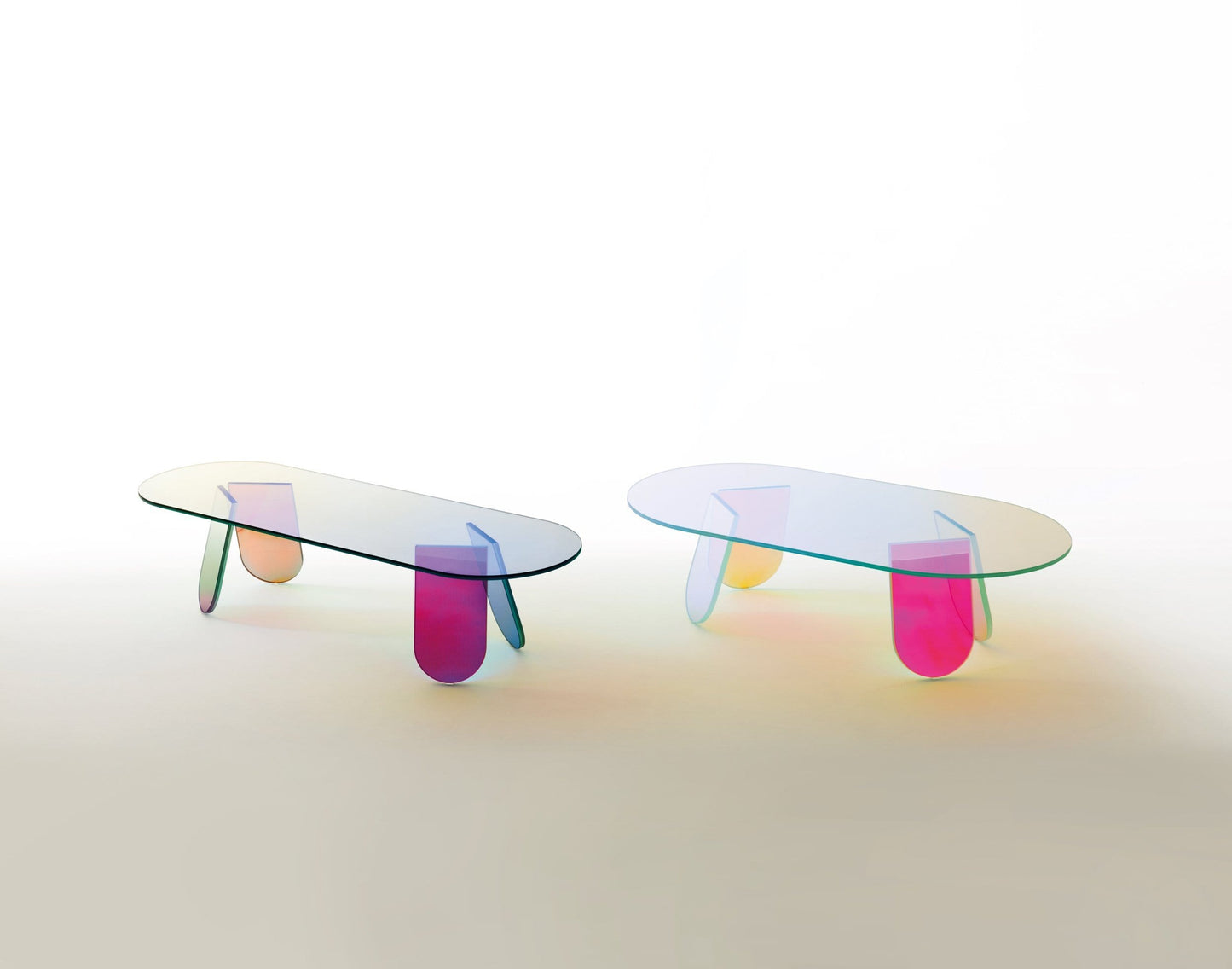 Shimmer Glass Table | Glas Italia | JANGEORGe Interior Design