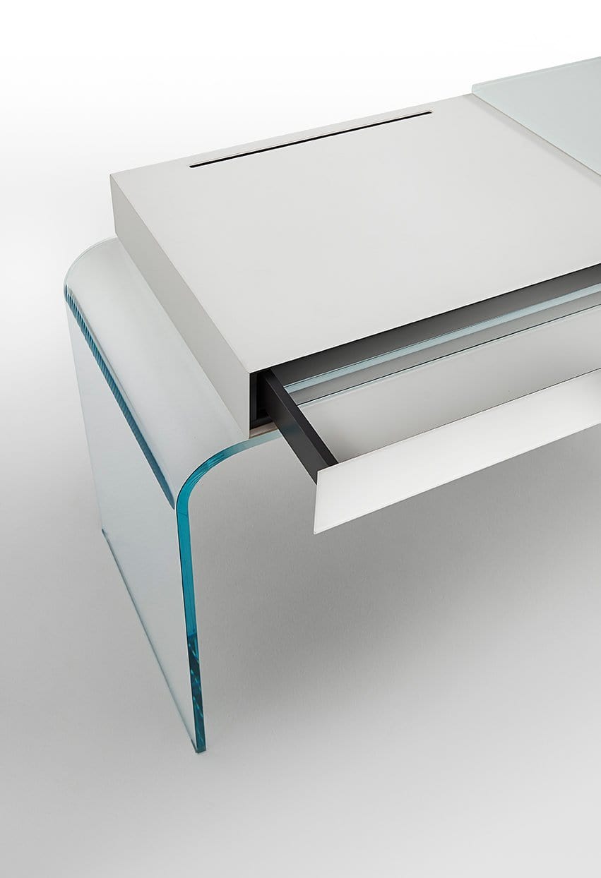 Strata Writing Desk | Glas Italia | JANGEORGe Interior Design