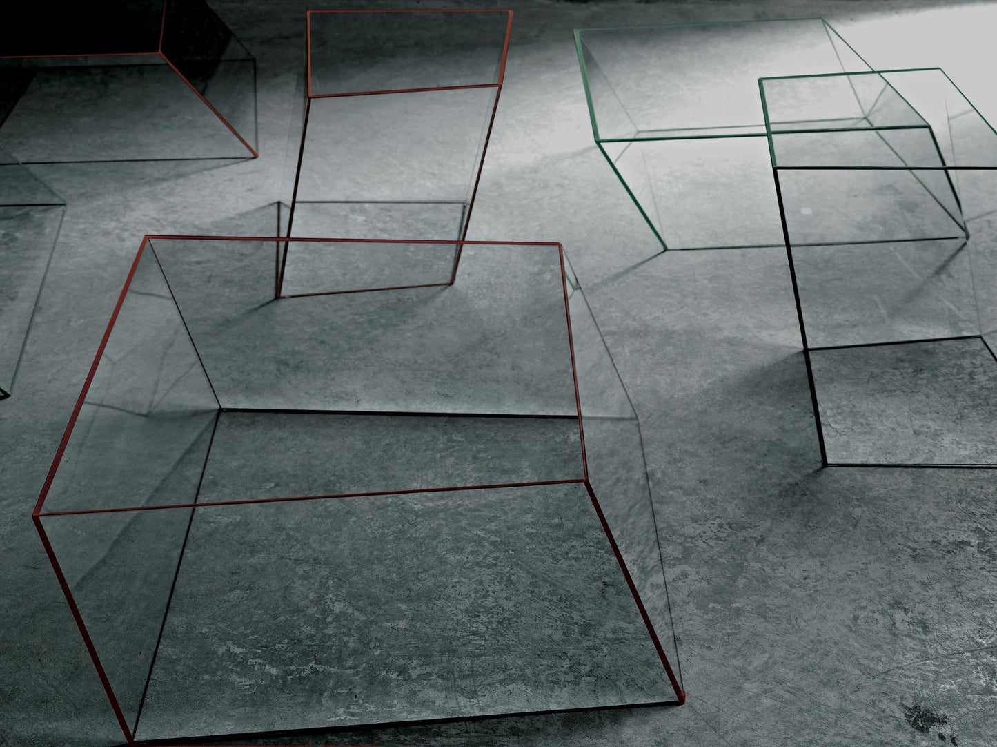 Wireframe Low Table | Glas Italia | JANGEORGe Interior Design