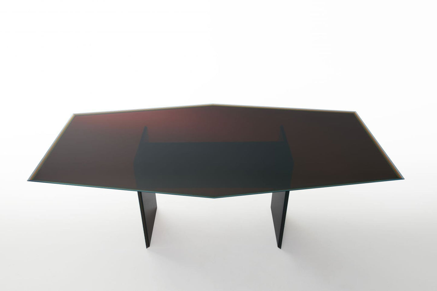 Bisel Glass Table | Glas Italia | JANGEORGe Interior Design