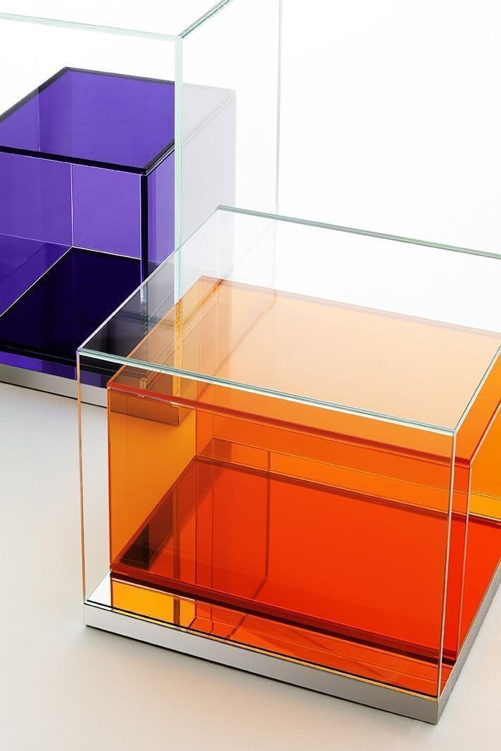 Boxinbox Low Glass Table | Glas Italia | JANGEORGe Interior Design