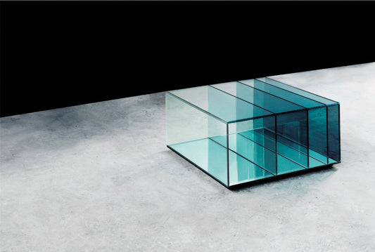 Deep Sea Low Glass Table | Glas Italia | JANGEORGe Interior Design