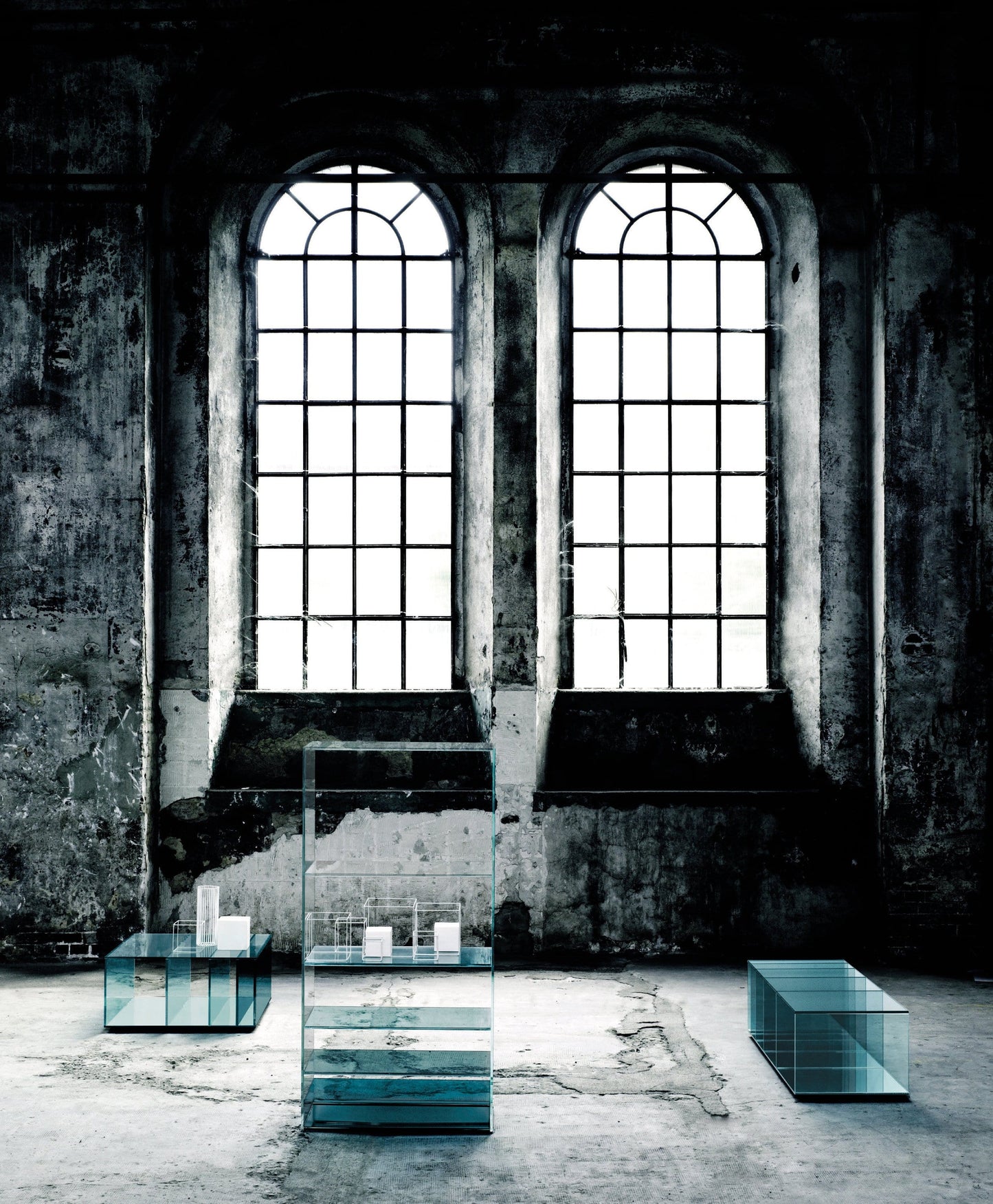 Deep Sea Low Glass Table | Glas Italia | JANGEORGe Interior Design