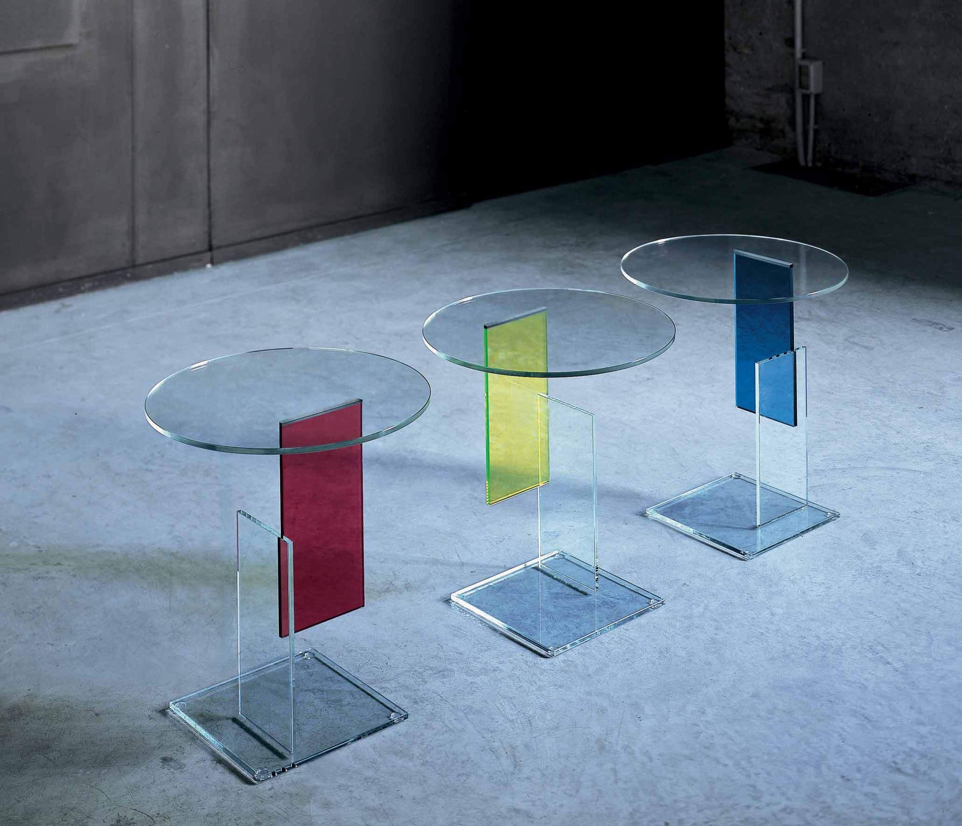 Don Gerrit Low Glass Table | Glas Italia | JANGEORGe Interior Design