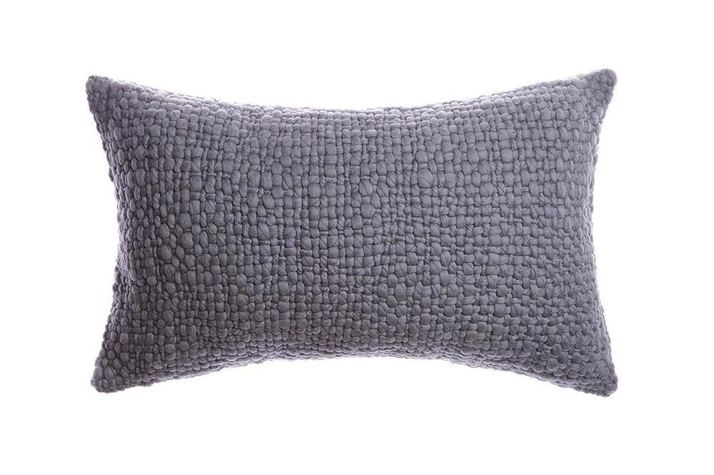 Alma - Chunky Wool Lumbar Pillow | Homelosophy | JANGEORGe Interior Design