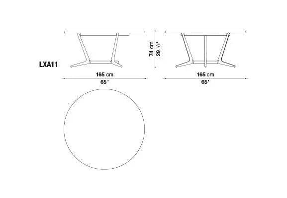 Astrum Table | Maxalto | JANGEORGe Interior Design