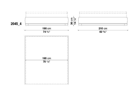 Bauci - Ovidio Bed | Maxalto | JANGEORGe Interior Design