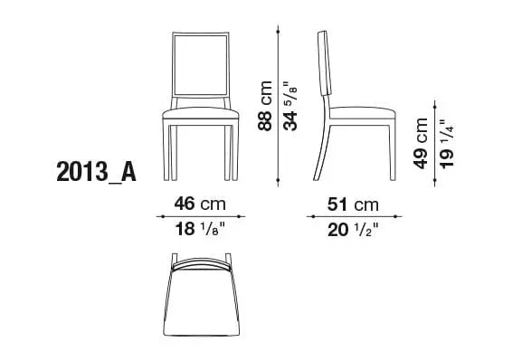 Calipso Chair | Maxalto | JANGEORGe Interior Design