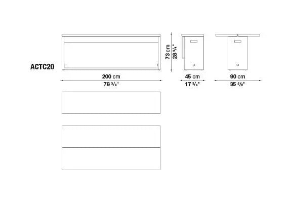 Cuma - Table | Maxalto | JANGEORGe Interior Design