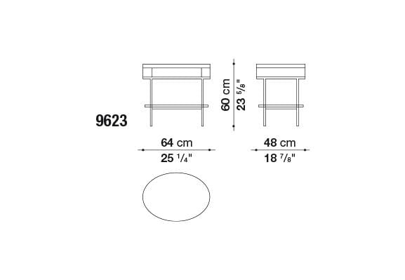 Ebe Small Table | Maxalto | JANGEORGe Interior Design