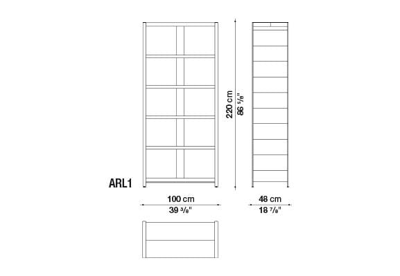 Eracle Bookcase | Maxalto | JANGEORGe Interior Design