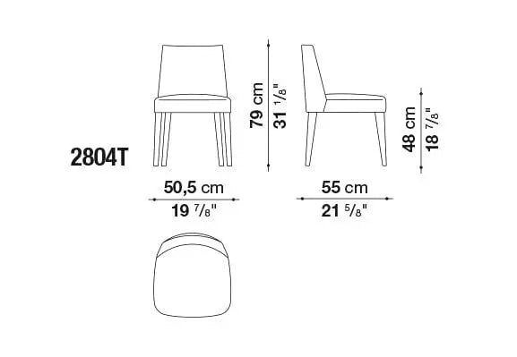 Febo Chair | Maxalto | JANGEORGe Interior Design