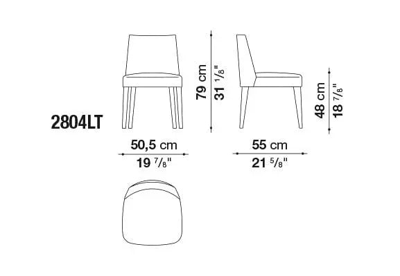 Febo Chair | Maxalto | JANGEORGe Interior Design