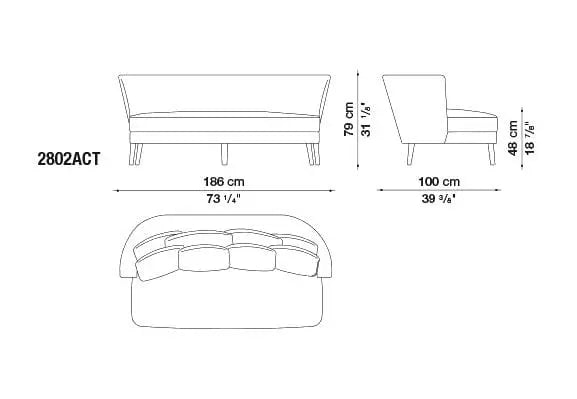 Febo Sofa | Maxalto | JANGEORGe Interior Design