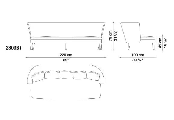 Febo Sofa | Maxalto | JANGEORGe Interior Design