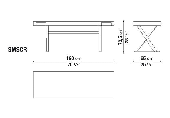 Max Writing Desk | Maxalto | JANGEORGe Interior Design