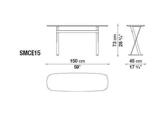 Pathos Table | Maxalto | JANGEORGe Interior Design