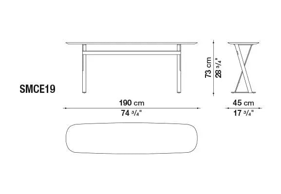 Pathos Table | Maxalto | JANGEORGe Interior Design