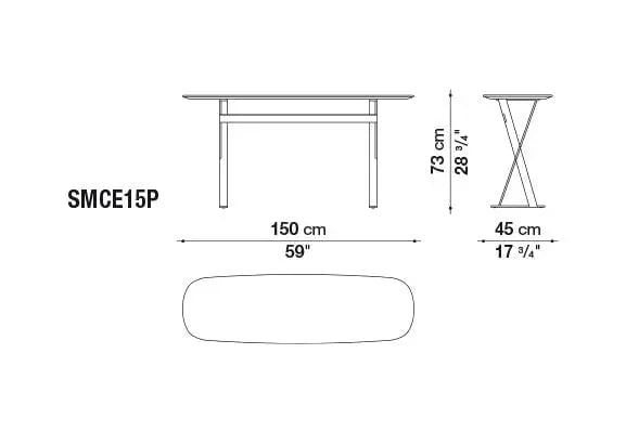 Pathos Table | Maxalto | JANGEORGe Interior Design