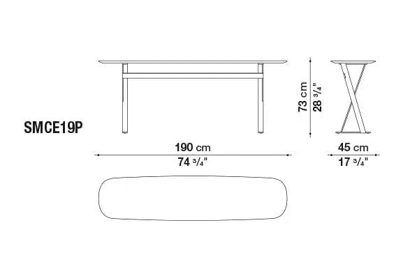 Pathos Table | Maxalto | JANGEORGe Interior Design